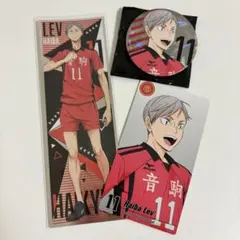 ハイキュー ゴミ捨て場の決戦展 缶バッジ チケット風カード ロングステッカー