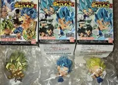 ドラゴンボール超戦士フィギュア2&3 ゴールドブロリー&ベジット2種類