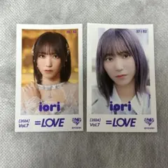 ゆ*る様 野口衣織　ミニフォト　2枚セット