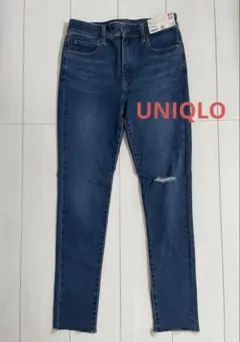 【新品】ユニクロ ウルトラ ストレッチ スキニー ハイライズ 26(66)