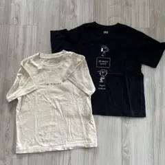 スヌーピー Tシャツ 2枚セット　UNIQLO UT 130