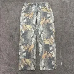 極美品 carharrt カーハート 迷彩 リアルツリー ペインター パンツ