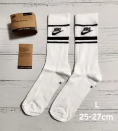 ＊新品＊ NIKE エッセンシャル ソックス 25-27cm L 1足のサムネイル