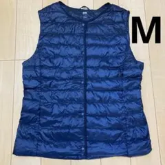 UNIQLOウルトラライトダウンベスト　M ネイビー