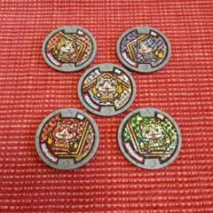 妖怪ウォッチ　妖怪メダル　ダイヤニャン　ルビー　トパニャン　サファイ　エメラル