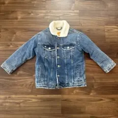 ZARA KIDS デニムジャケット ボア付き 134cm 冬用 アウター 美品
