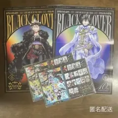 【ブラッククローバー】クリアスタンド/イラストカード ジャンプGIGA付録
