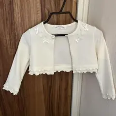 CHOPIN nos deux ホワイトカーディガン