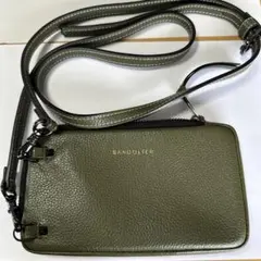 USED バンドリヤー エキスパンデッド アーミーグリーン ポーチ