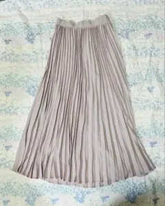 新品未使用　GRL グレイル　ロング　プリーツスカート　M モスピンク