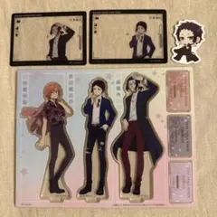 文豪ストレイドッグススシローアクスタアクリルスタンドクリアカード中原芥川森ピック