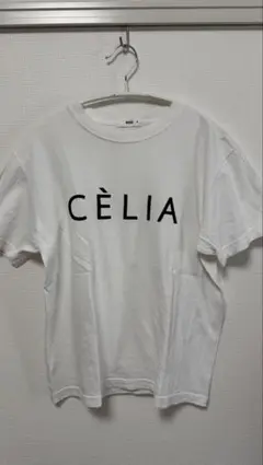 WEGO CÈLIA ロゴプリント 半袖Tシャツ ホワイト M