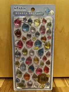 国内正規品 ボンボンドロップシール 大 しずくちゃん しずくの森のなかまたち
