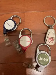クライスラー、ジープ、ダッジキーホルダーセット