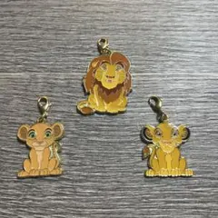 東京ディズニーランド ジャングルカーニバル景品 チャーム ライオンキングセット