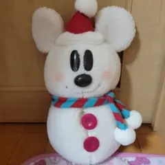 ディズニーリゾート　2016クリスマス　スノースノー　ティッシュボックスカバー