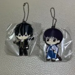 銀魂　ラバーマスコット　新八　土方　セット