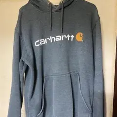 Carhartt グレー フード付きパーカー