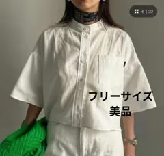 Ameri OTONA COMPACT DENIM SHIRTのサムネイル