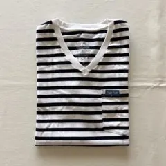 【BLUE BLUE】FRUIT OF THE LOOM ボーダーTシャツのサムネイル
