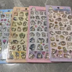 残り少し　モフサンド　ジュエリードロップシール　４枚セット