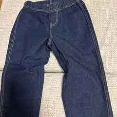 ダークブルーストレートデニム M