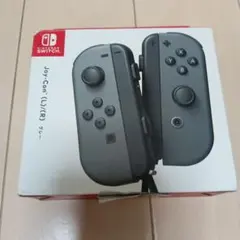 Switch ジョイコン (L)(R) グレー 4個セット ストラップ付き