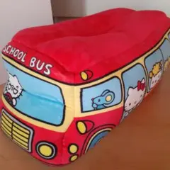 ハローキティ スクールバス ティッシュボックスカバー