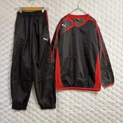 プーマ　スポーツウェア　ウインドブレーカー　ピステ　上下　セットアップ　150