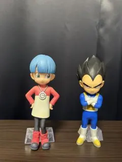 一番くじドラゴンボールダイマB賞　ベジータ（ミニ）&ブルマ（ミニ）