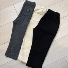 【petit main】ベビー　レギンスパンツ　おまけ付き　90cm