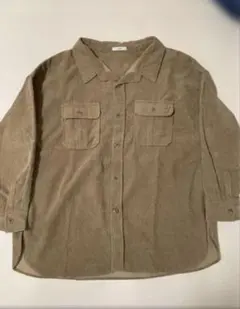 mysticベージュ コーデュロイ セットアップ