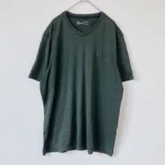 アンダーアーマー【M】カーキ Vネック 速乾 Tシャツ ヒートギア トレーニング