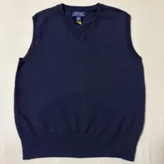 新品　ポロラルフローレン　ベスト　6 120センチ　ネイビー