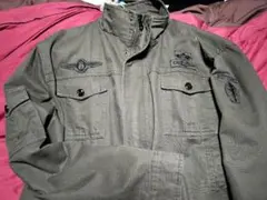 ミリタリージャケット オリーブグリーン