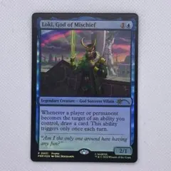 悪戯の神、ロキ 英 Foil プロモ - メルカリ