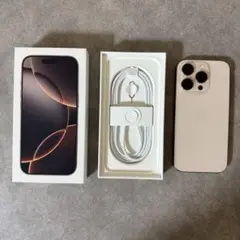 Apple iPhone 16 pro 128GB デザート　SIMフリー