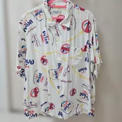 美品⭐️RODEO CROWNS　アロハシャツ　オリオンビール　M ユニセックスのサムネイル
