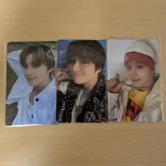 NCT127 ジョンウ トレカ 3枚セット まとめ売り