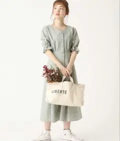オリーブデオリーブ olive des olive ミント　総レースワンピース
