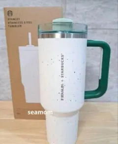 韓国 スターバックス スタンレー グレー デコチャーム タンブラー 1183 