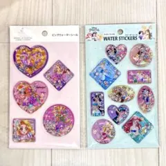 ディズニープリンセス ウォーターステッカー 2セット　ラプンツェル　セリア