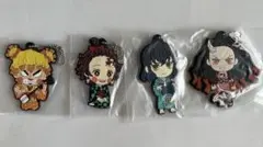 鬼滅の刃　一番くじ　きゅんキャラ　ラバーマスコット　善子　伊之子　炭子　禰豆子