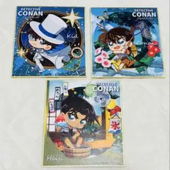 セット最安値☆名探偵コナン 大阪城 ランダム色紙 夏 花火 キッド 服部平次