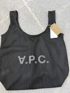 m*i様 期間限定値引き A.P.C. ブラック メッシュトートバッグ - メルカリ