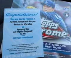 2025 Topps Chrome　Hyeseong Kim　レデンプション