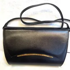 新品PIERRE BALMAIN ブラックショルダーバッグ