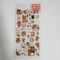 【匿名発送】2011年 リラックマ チョコレート＆コーヒー シール②★平成レトロ