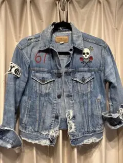 美品　Ralph Lauren デニム&サプライ　デニムジャケット　刺繍