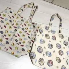 トイストーリー　ディズニー プリンセス 総柄 トートバッグ